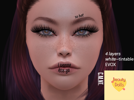 Second Life Marketplace - SO HOT TATTOO SET EVOX BOM + TINT